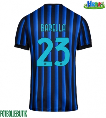 Inter Milan Nicolo Barella #23 Hemmatröja 2025-26 Kortärmad